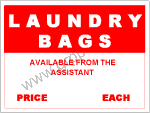 0362 LAUNDRY BAGS (available from assistant)