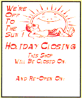 0486 Holiday Closing