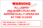 1041 WARNING TIME CLOCKS